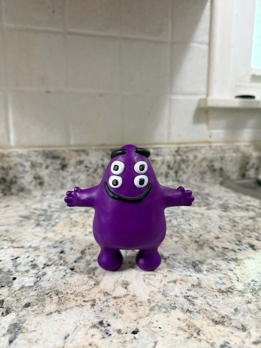 Cactus Plant Flea Market McDonald's 2022 Grimace Toy Figure